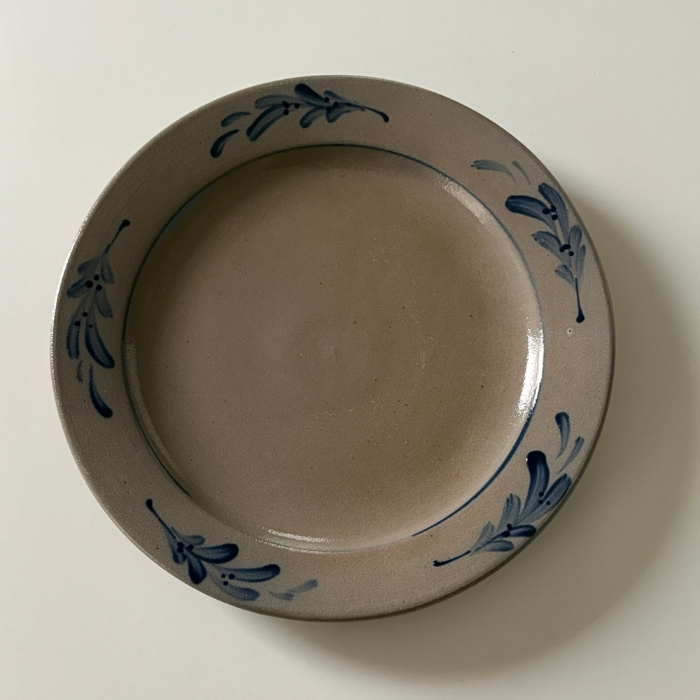 Rowe Pottery Works  Dinner Plate- Teaberry
